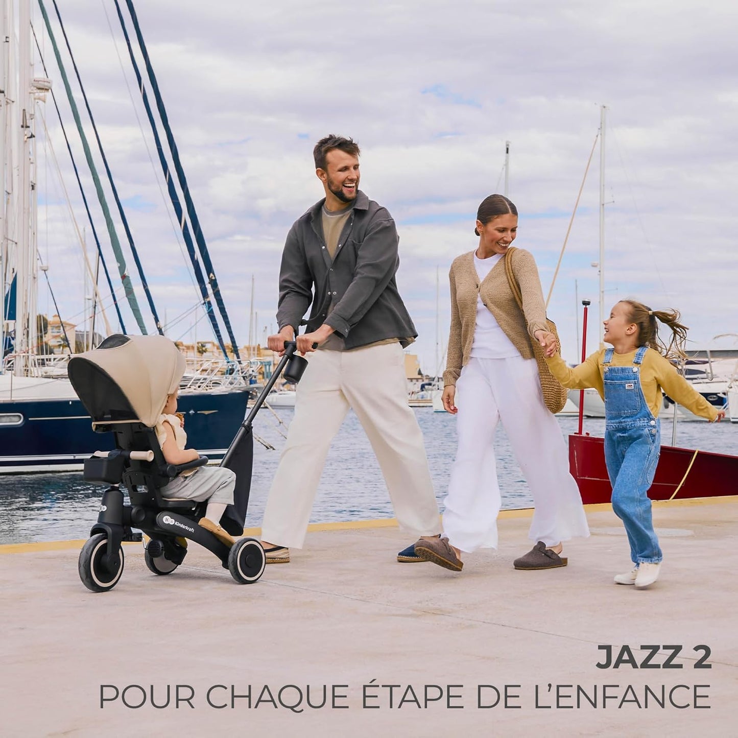 Triciclo Evolutivo 5 en 1 Jazz2 de Kinderkraft (Chollomania)