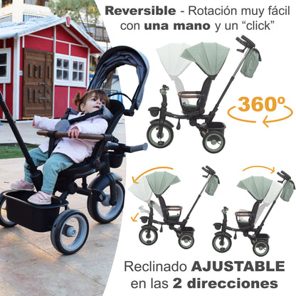 Triciclo Evolutivo Bebé SAMI Plegable de Twinly