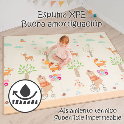 Alfombra de juegos plegable para bebé de Olmitos