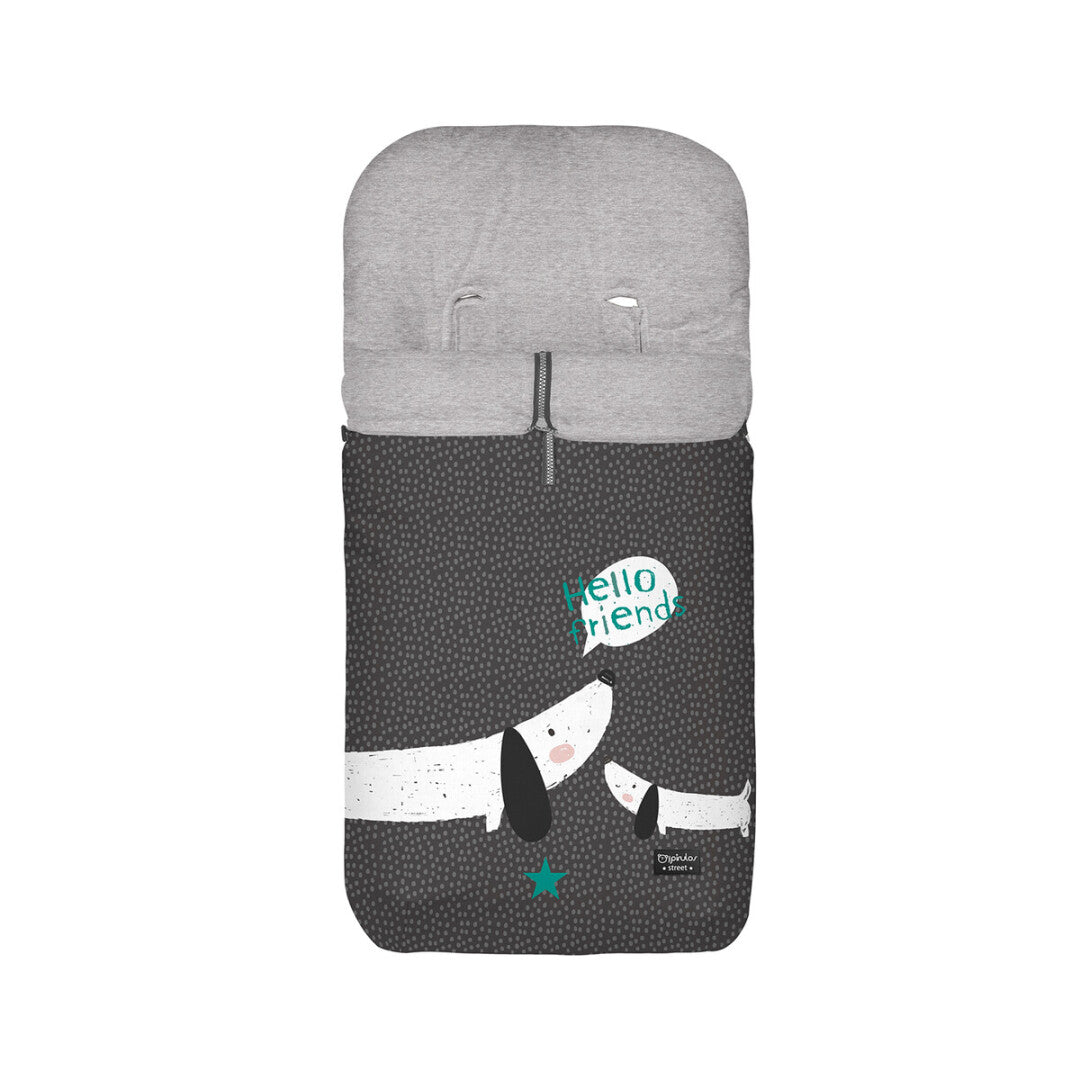 Saco Universal para Silla de Paseo Multiestacional Hello Friends de Bimbidreams