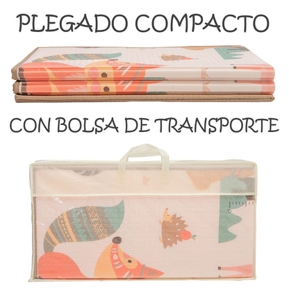 Alfombra de juegos plegable para bebé de Olmitos