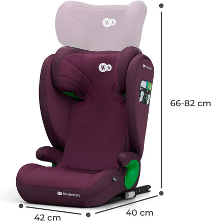 Silla de Auto JUNIOR FIX 2 Grupo 2/3 de Kinderkraft