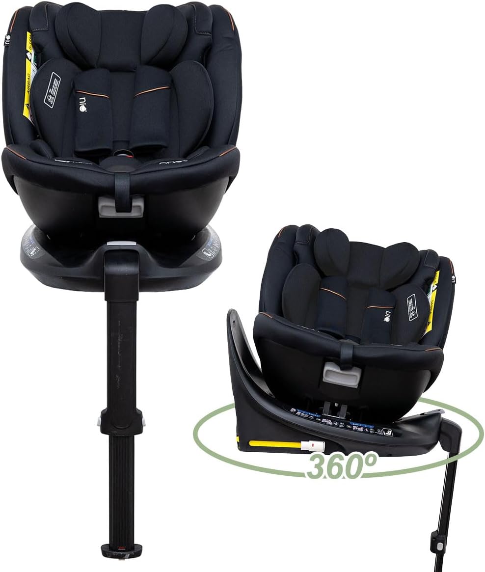 Cadeirinha de carro Olmitos ARLET i-Size, cadeirinha evolutiva 360° de 40 a 150 cm