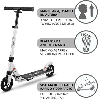 Patinete Infantil Plegable de 2 Ruedas Rocky de Twinly
