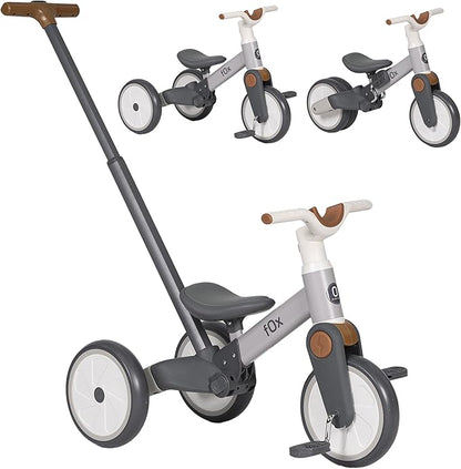 Triciclo Evolutivo para Bebês Olmitos Fox 5 em 1