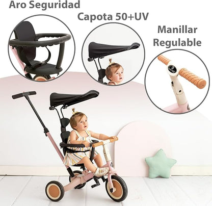 Triciclo Evolutivo de Bebé 5 en 1 GYRO+ de Olmitos