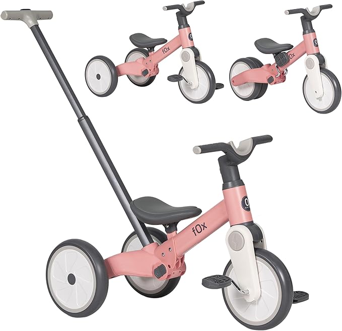 Triciclo Evolutivo para Bebês Olmitos Fox 5 em 1