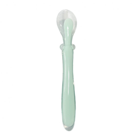 Colher de aprendizagem de silicone Kikkaboo