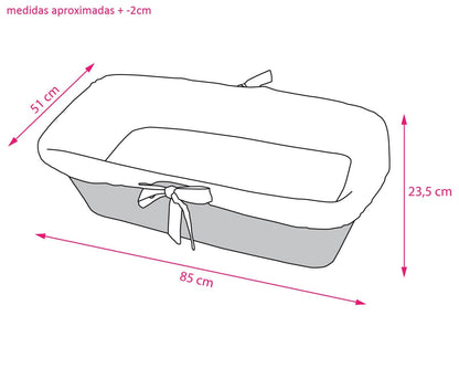 Funda Interior Universal Para Capazo  de Pekebaby