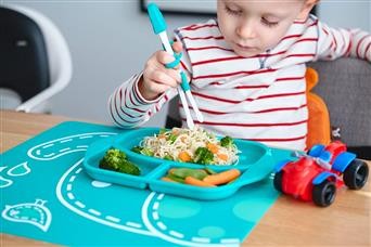 placa de silicone para BLW marcus e marcus 