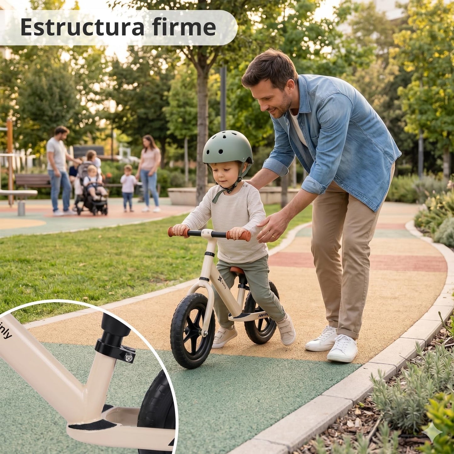 Bicicleta de Equilibrio Infantil sin pedales Zippy de Twinly