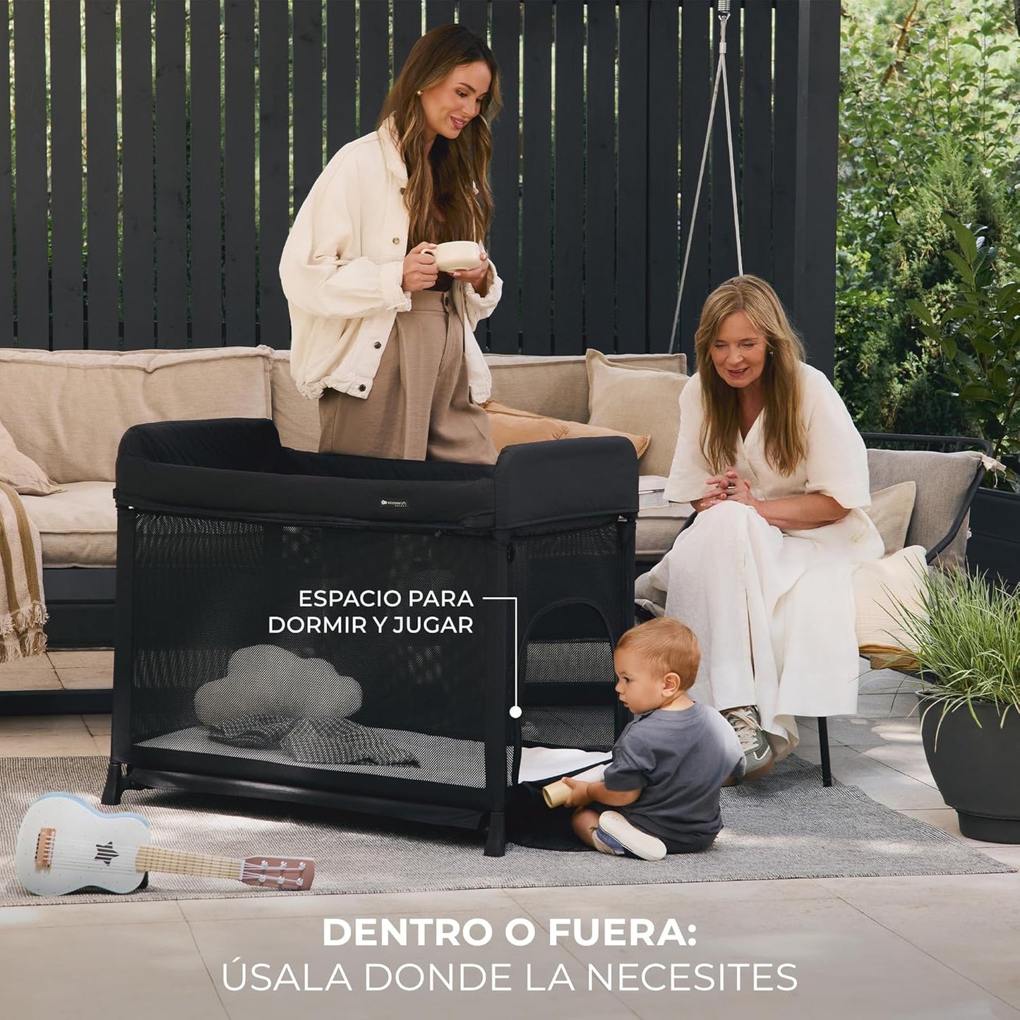 Cuna de Viaje Moon Dream de Kinderkraft (Chollomania)