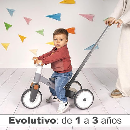 Triciclo Evolutivo para Bebês Olmitos Fox 5 em 1