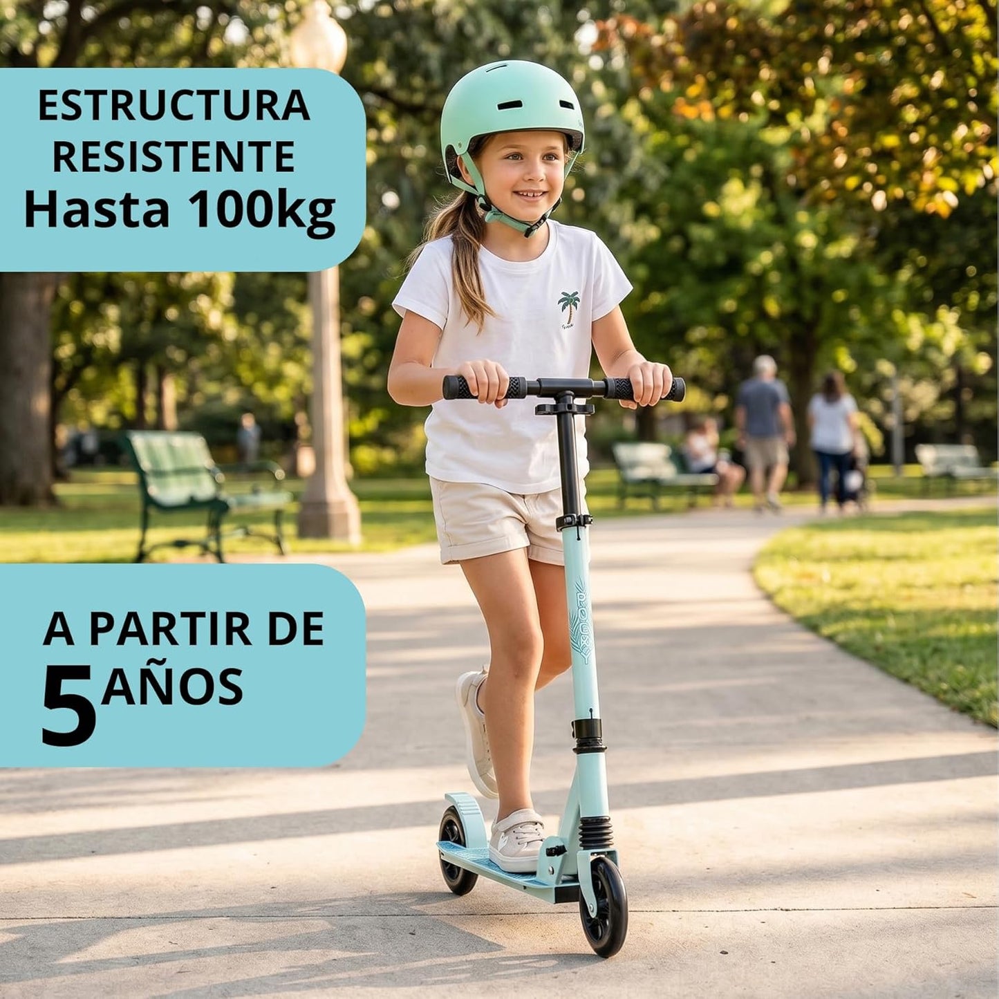 Patinete Infantil Plegable de 2 Ruedas Rocky de Twinly