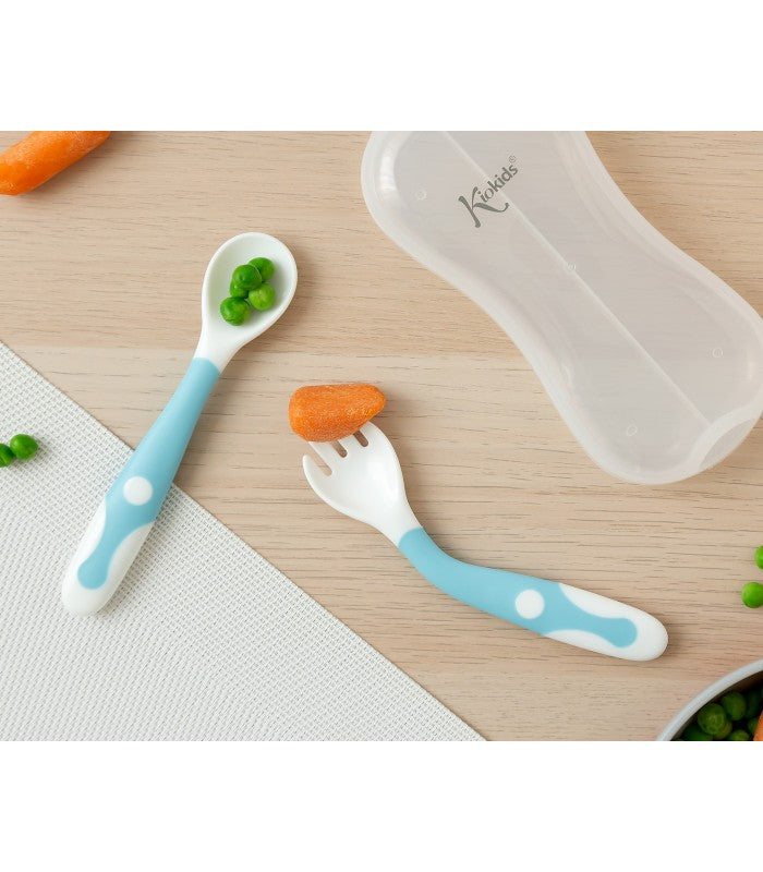 Set de Cubiertos Plegable con Estuche de Kiokids