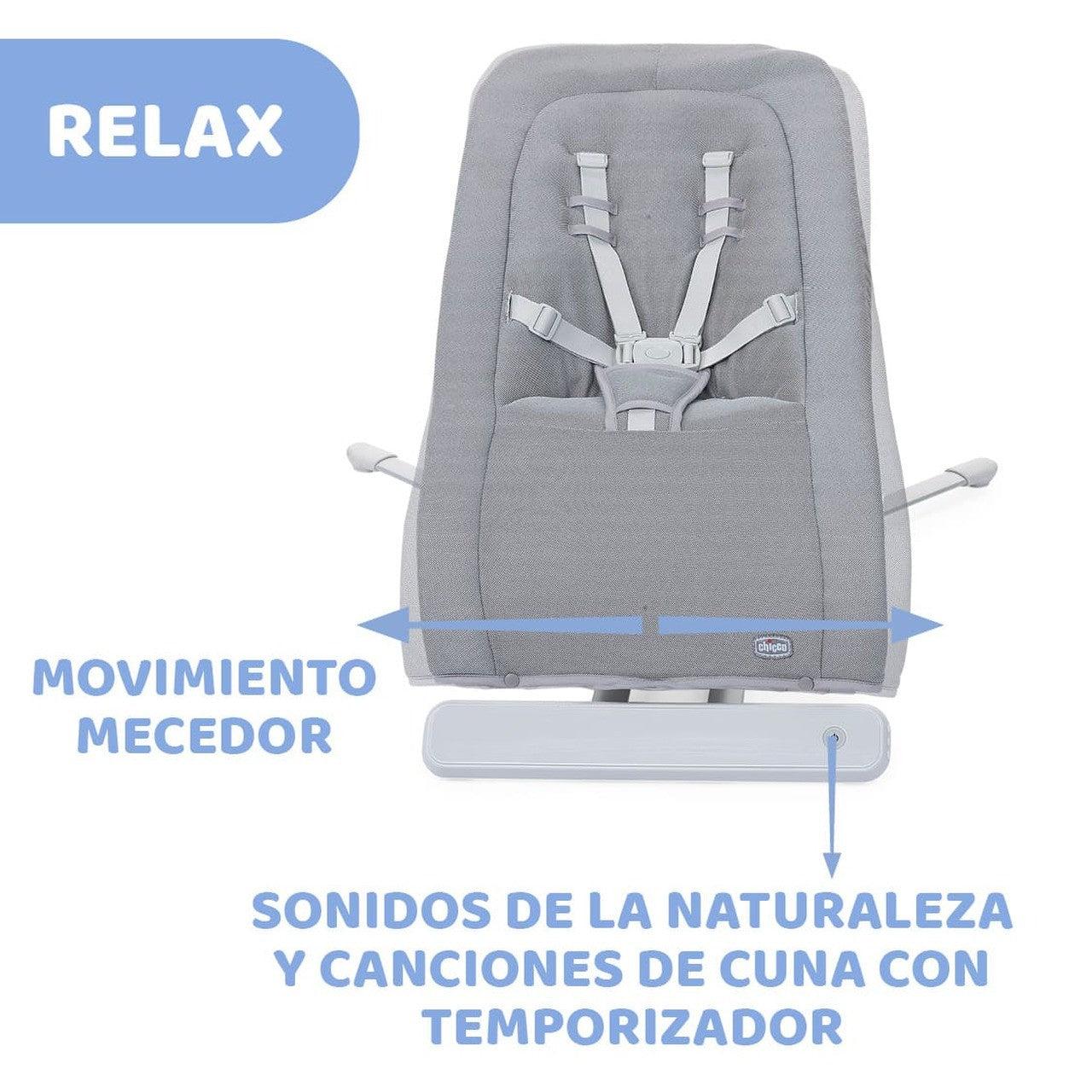 Chicco Rhythm'n'sound Rede Ergonômica Swing Movimento Natural