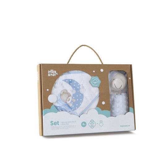 Conjunto de capa de banho e ducha Interbaby Bear 