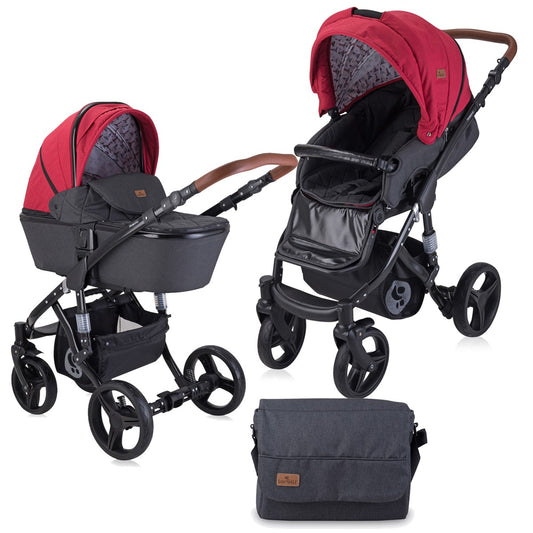 Cochecito 2 piezas con accesorios Rimini de Lorelli