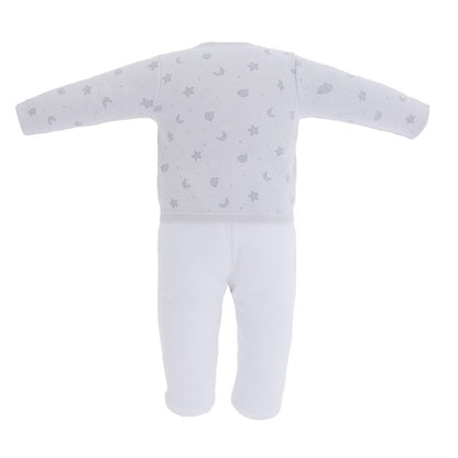 Pijama largo cruzado 2 pc Teddy de Cambrass