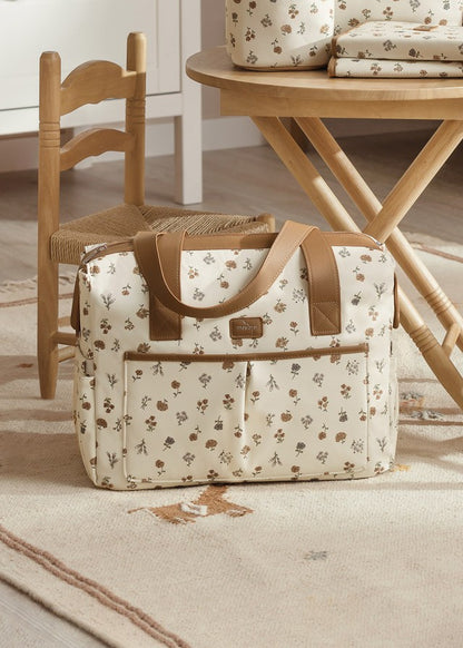 Bolsa maternidade com cesta estampada Mayoral 