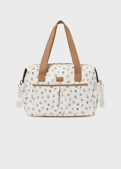 Bolsa maternidade com cesta estampada Mayoral 