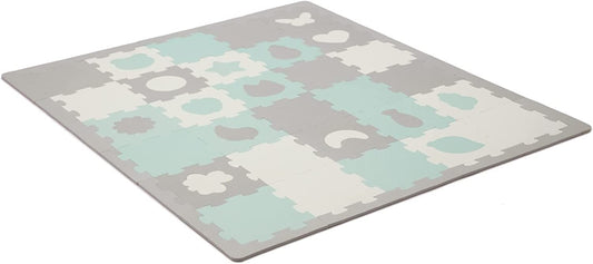 Tapete quebra-cabeça para bebê LUNO SHAPES da Kinderkraft 