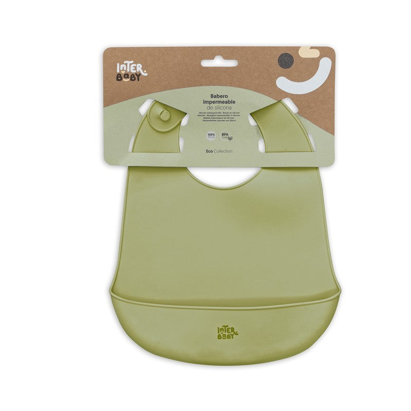 Babador de silicone interbaby