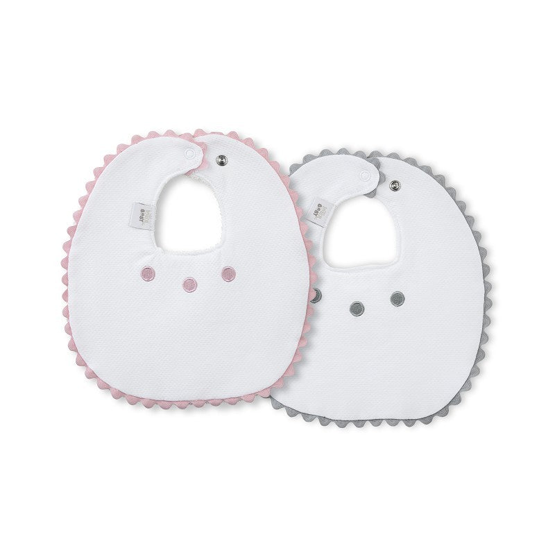 Pack 2 Baberos 3 Puntos de Interbaby