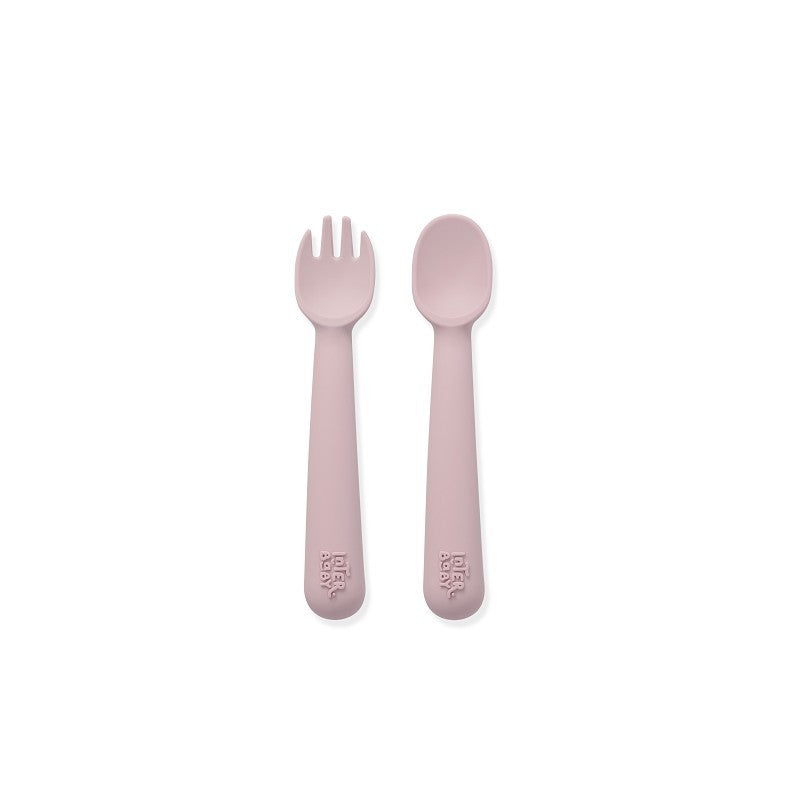 Colher e Garfo de Silicone Inerbaby