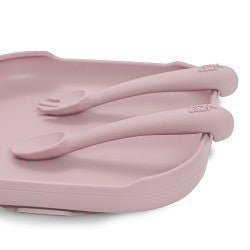 Colher e Garfo de Silicone Inerbaby