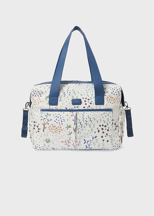 Bolsa maternidade com cesta estampada Mayoral 