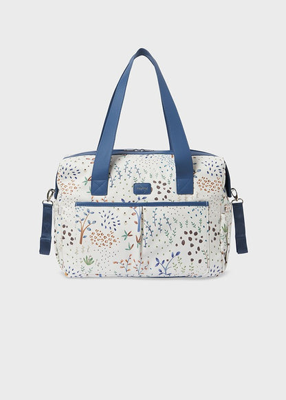 Bolsa maternidade com cesta estampada Mayoral 