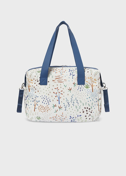 Bolsa maternidade com cesta estampada Mayoral 