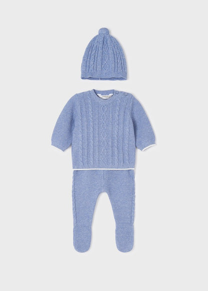 Conjunto Polaina y Gorro de tricot  ECOFRIENDS de Mayoral