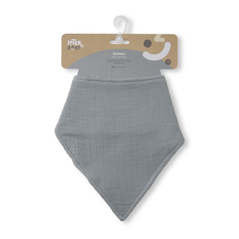 Bandana de bambu lisa Interbaby
