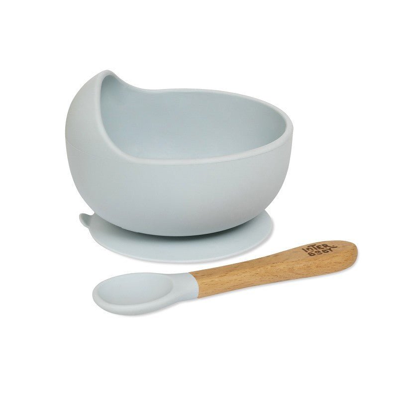 Tigela de Silicone Interbaby com Ventosa + Colher