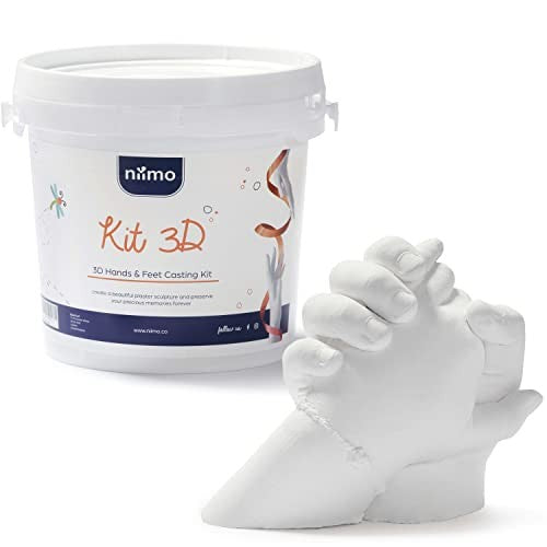 Molde para mãos e pés de bebê Niimo 