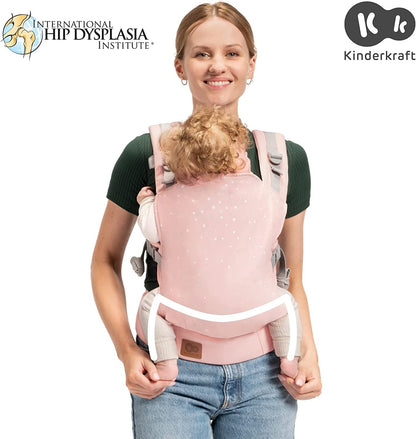 Mochila porta-bebês Kinderkraft NINO Confetti