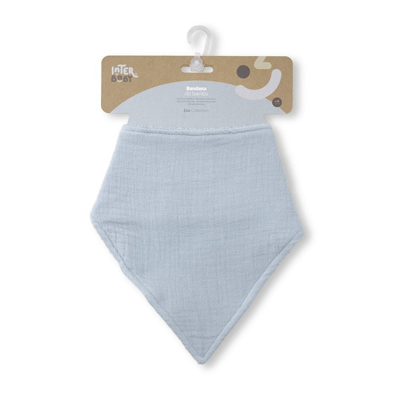 Bandana de bambu lisa Interbaby
