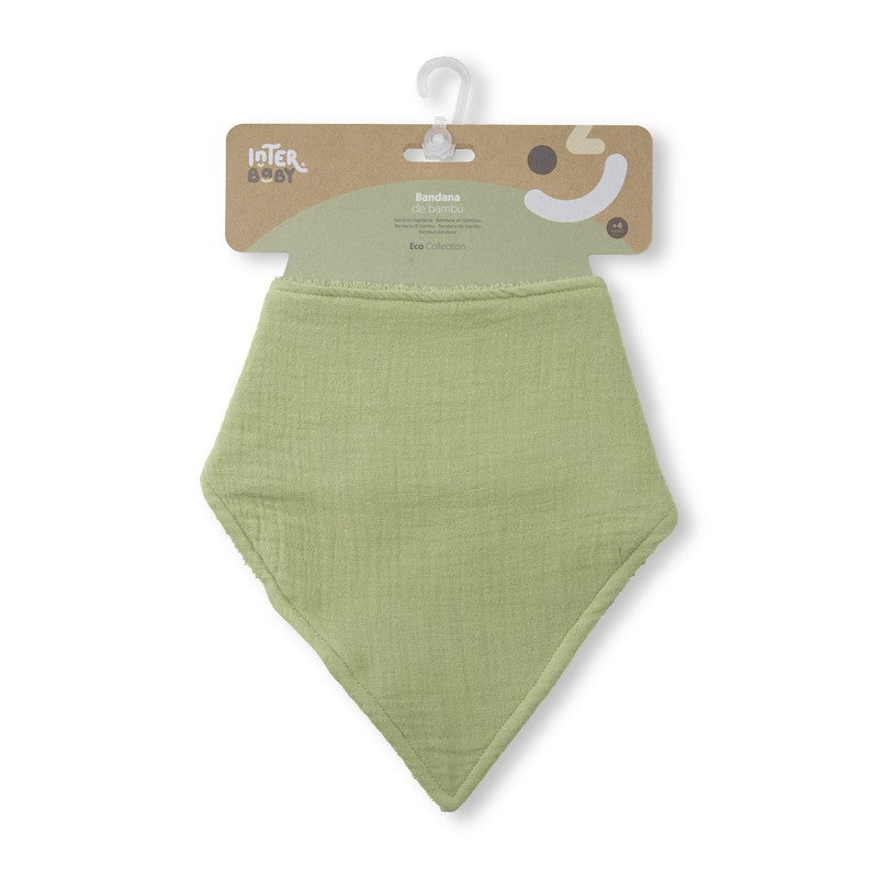 Bandana de bambu lisa Interbaby