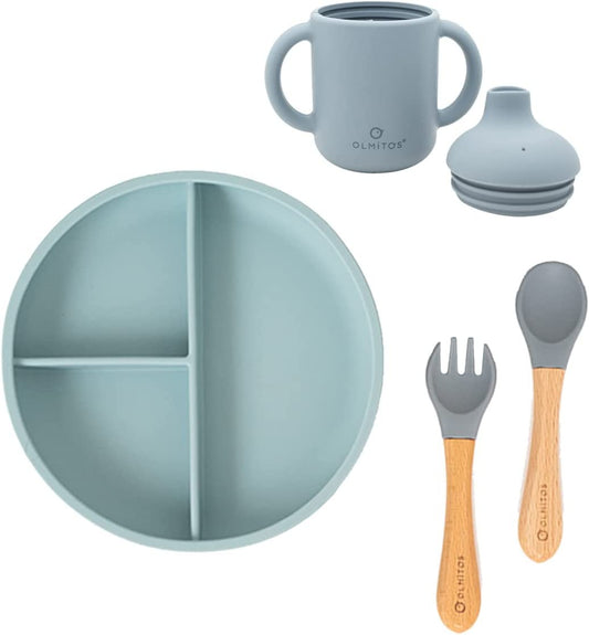 Talheres de silicone OLMITOS 5 peças 
