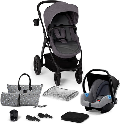 Carrinho de bebê 3 em 1 Kinderkraft XMOOV 2023 