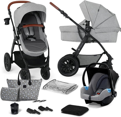 Carrinho de bebê 3 em 1 Kinderkraft XMOOV 2023 