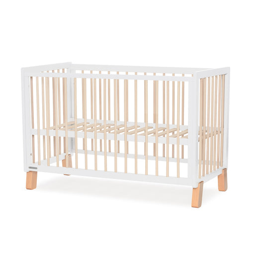 Berço maxi de madeira LUNKY XL 2 em 1 da Kinderkraft