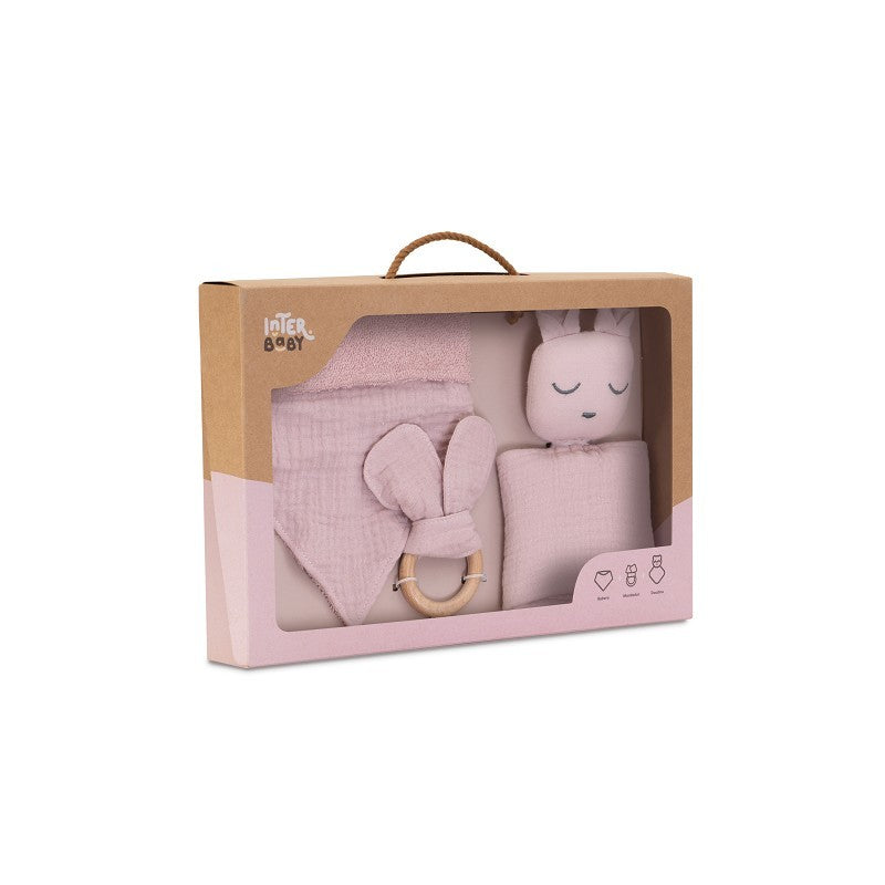 Conjunto Dou dou + bandana + mordedor Interbaby Bear
