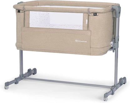 Mini-berço co-leito evolutivo SIDE2BED da Kinderkraft 