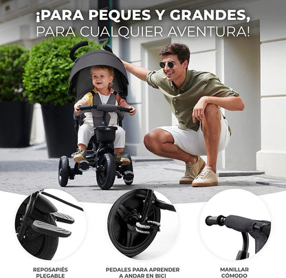 Triciclo evolutivo AVEO de Kinderkraft (Chollomania)
