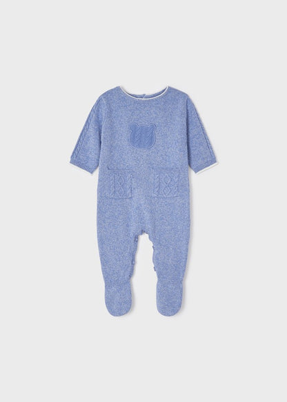 Macacão Tricot Flor/Urso 2602 Mayoral 