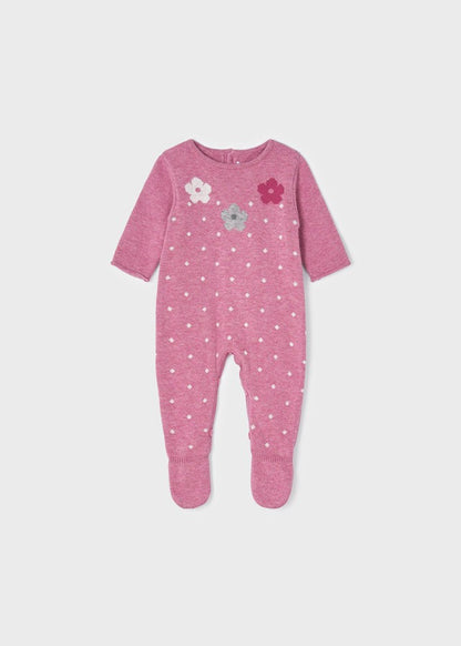 Macacão Tricot Flor/Urso 2602 Mayoral 