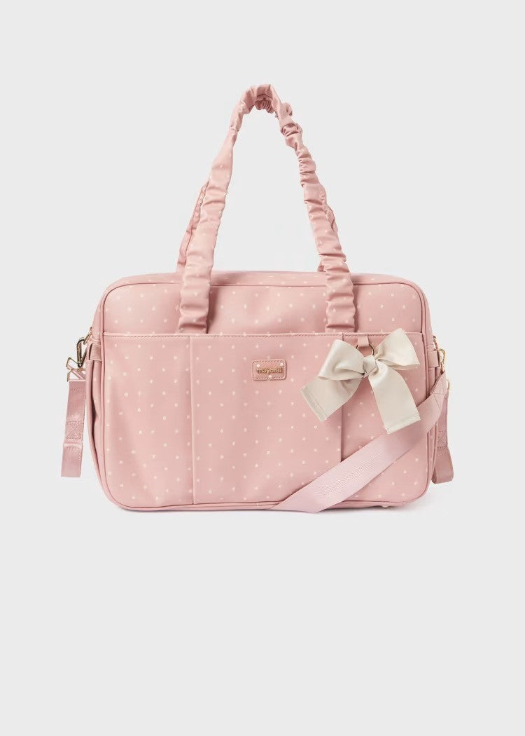 Bolsa de couro sintético com bolinhas 19349 Mayoral 